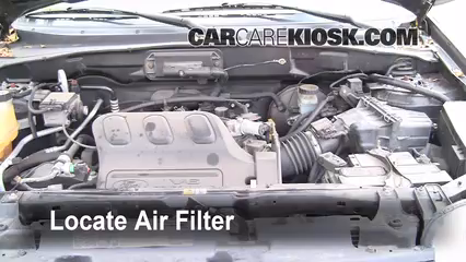 2004 Ford Escape Limited 3.0L V6 Filtre à air (moteur) Changement